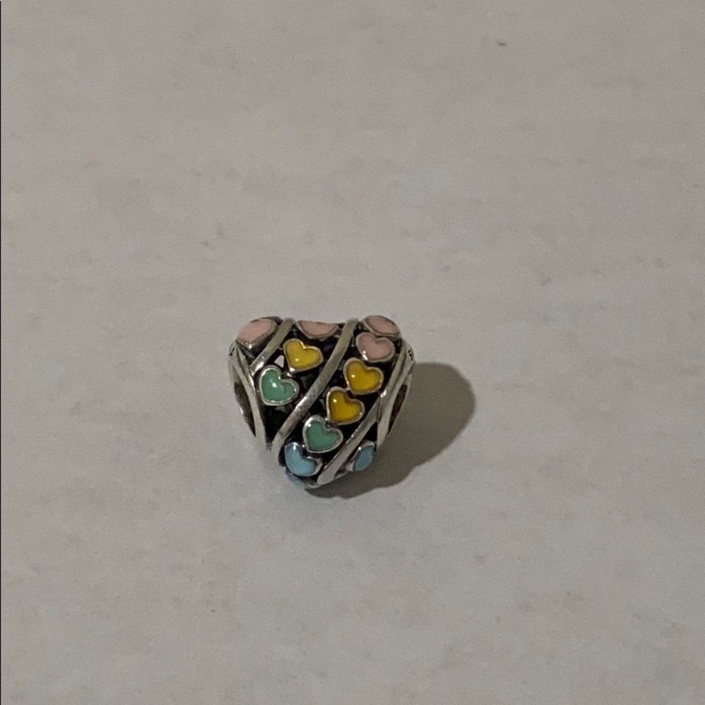 Pandora Rainbow Heart Charm , 100% Authentic. - Picture 7 of 7